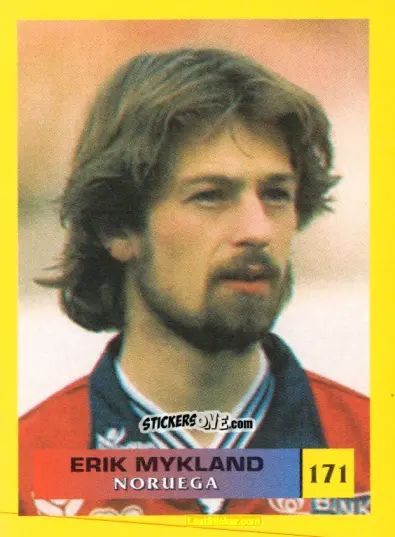 Sticker Erik Mykland - Mos Euro 2000 n. 171 - NO EDITOR