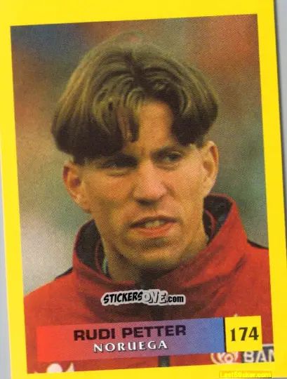 Sticker Rudi Petter - Mos Euro 2000 n. 174 - NO EDITOR