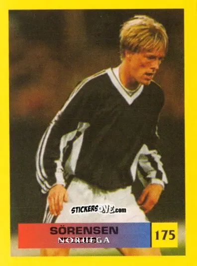 Cromo Sorensen - Mos Euro 2000 n. 175 - NO EDITOR