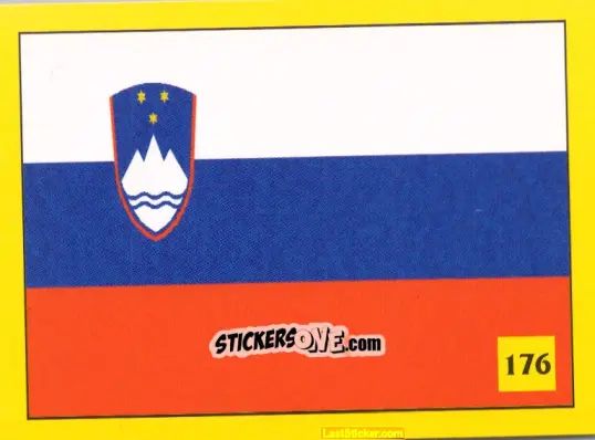 Cromo Bandeira - Mos Euro 2000 n. 176 - NO EDITOR