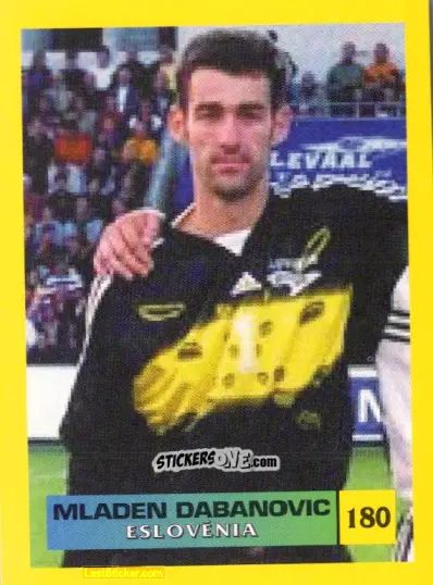 Cromo Mladen Dabanovic - Mos Euro 2000 n. 180 - NO EDITOR