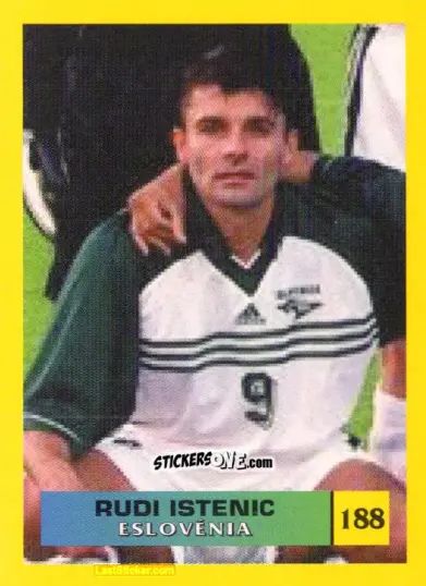 Figurina Rudi Istenic - Mos Euro 2000 n. 188 - NO EDITOR