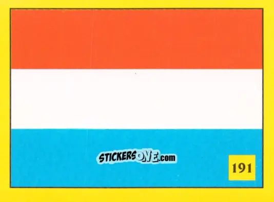 Cromo Bandeira - Mos Euro 2000 n. 191 - NO EDITOR