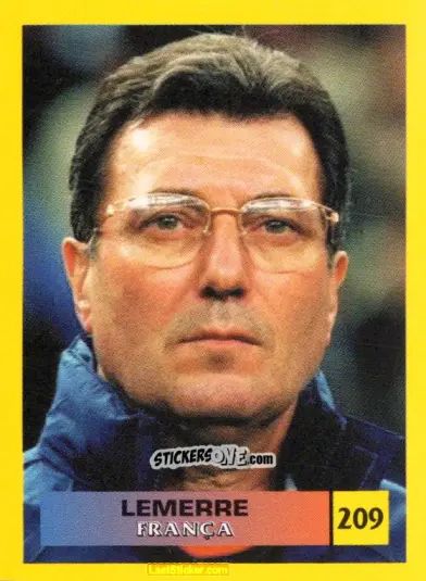 Sticker Lemerre - Mos Euro 2000 n. 209 - NO EDITOR