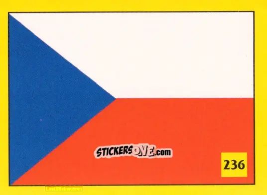 Figurina Bandeira - Mos Euro 2000 n. 236 - NO EDITOR