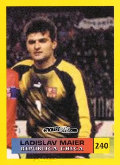 Sticker Ladislav Maier - Mos Euro 2000 n. 240 - NO EDITOR