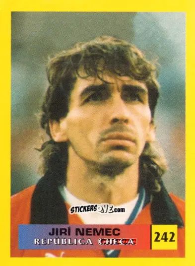 Sticker Jiri Nemec - Mos Euro 2000 n. 242 - NO EDITOR