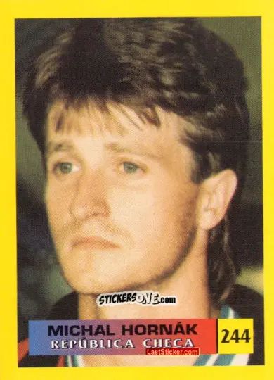 Sticker Mochal Hornak - Mos Euro 2000 n. 244 - NO EDITOR