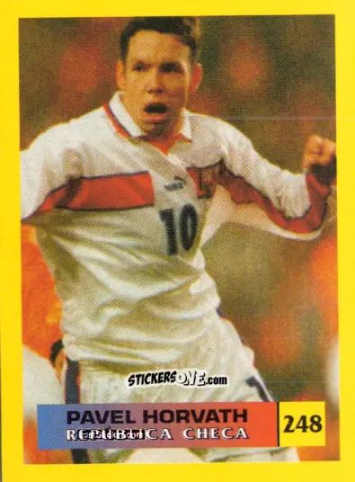 Sticker Pavel Horvath - Mos Euro 2000 n. 248 - NO EDITOR