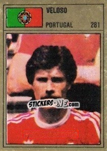 Cromo Veloso - México 86 n. 281 - Manil