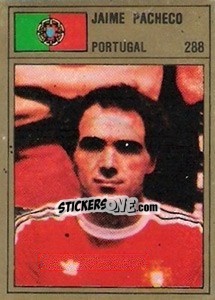 Cromo Jaime Pacheco - México 86 n. 288 - Manil