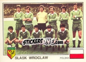 Sticker Slask Wroclaw(Team) - Euro Football 79 n. 337 - Panini