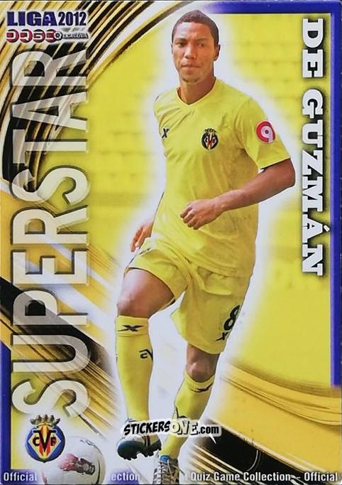 Sticker De Guzmán - Campeonato Nacional De Liga 2011-2012 n. 107 - Mundicromo