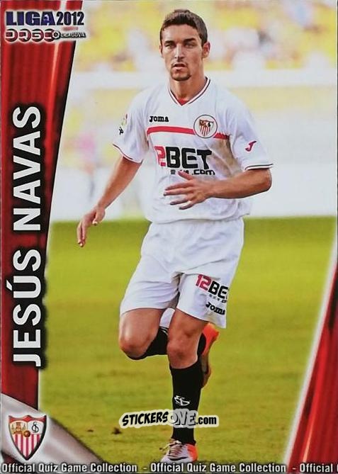 Cromo Jesús Navas - Campeonato Nacional De Liga 2011-2012 n. 128 - Mundicromo