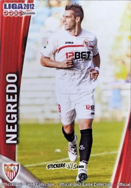 Figurina Negredo - Campeonato Nacional De Liga 2011-2012 n. 129 - Mundicromo