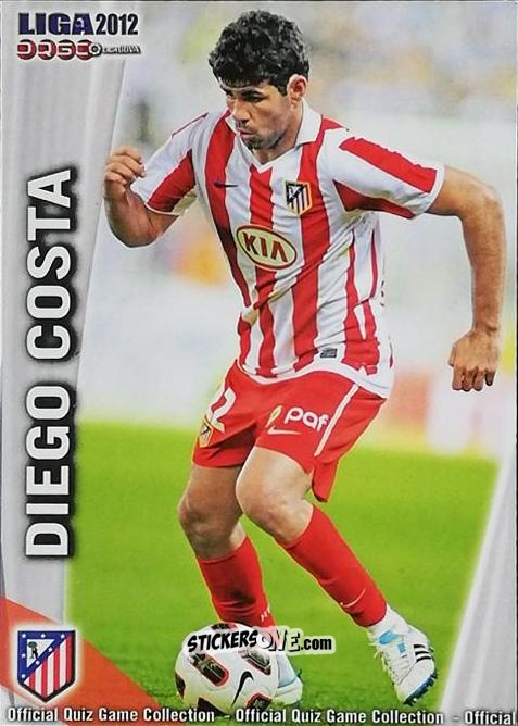 Figurina Diego Costa - Campeonato Nacional De Liga 2011-2012 n. 181 - Mundicromo