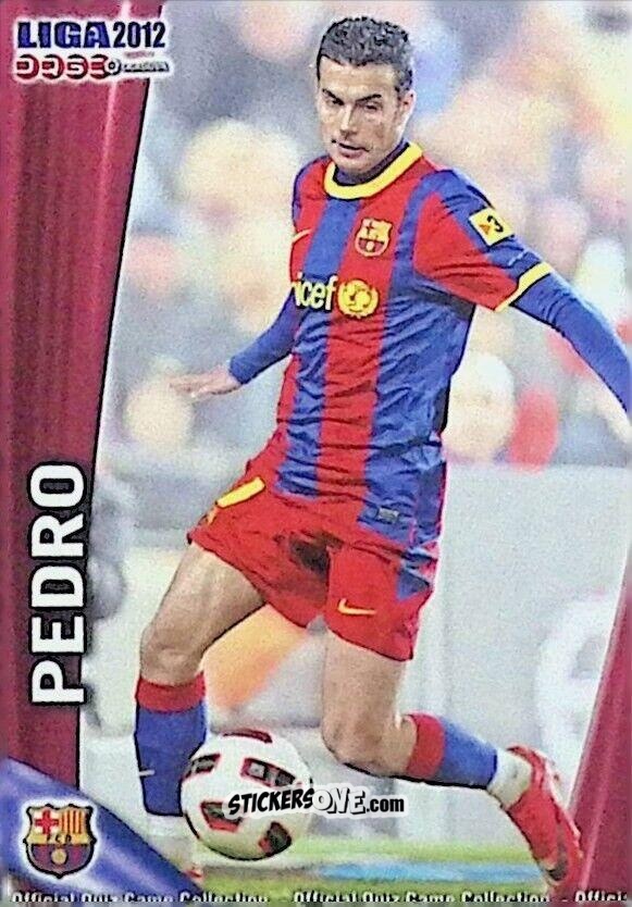 Figurina Pedro Rodríguez - Campeonato Nacional De Liga 2011-2012 n. 19 - Mundicromo