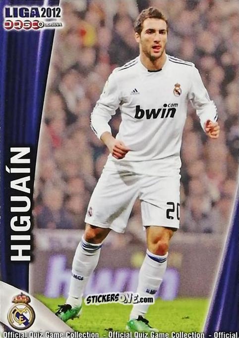 Sticker Higuaín - Campeonato Nacional De Liga 2011-2012 n. 48 - Mundicromo