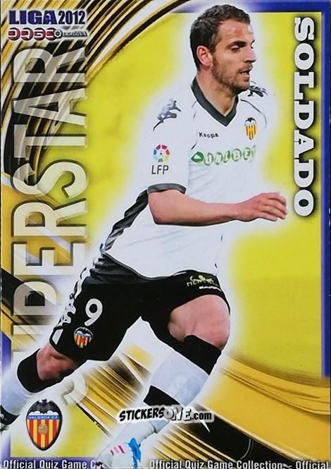 Cromo Soldado - Campeonato Nacional De Liga 2011-2012 n. 81 - Mundicromo