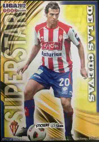Sticker De las Cuevas - Campeonato Nacional De Liga 2011-2012 n. 268 - Mundicromo
