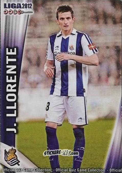 Figurina Julio Llorente - Campeonato Nacional De Liga 2011-2012 n. 398 - Mundicromo