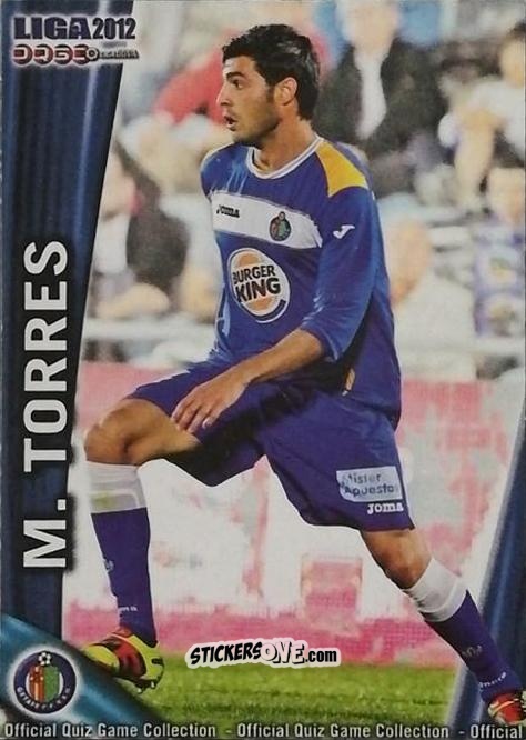 Cromo Miguel Torres - Campeonato Nacional De Liga 2011-2012 n. 412 - Mundicromo