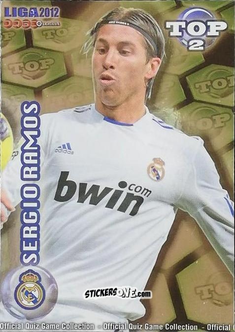 Cromo Sergio Ramos - Campeonato Nacional De Liga 2011-2012 n. 551 - Mundicromo