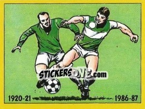 Figurina Hibernian - UK Football 1986-1987 n. 573 - Panini