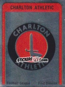 Cromo Charlton Athletic Badge - UK Football 1986-1987 n. 38 - Panini