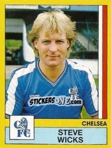 Cromo Steve Wicks - UK Football 1986-1987 n. 61 - Panini