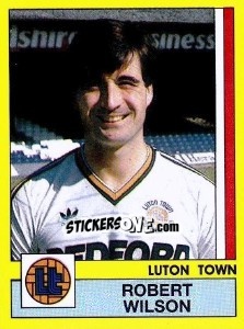 Cromo Robert Wilson - UK Football 1986-1987 n. 145 - Panini
