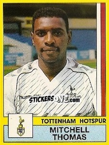 Cromo Mitchell Thomas - UK Football 1986-1987 n. 331 - Panini