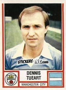 Figurina Dennis Tueart - UK Football 1980-1981 n. 193 - Panini