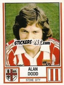 Cromo Alan Dodd - UK Football 1980-1981 n. 283 - Panini