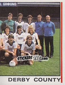 Sticker Team Photo (puzzle 2) - UK Football 1980-1981 n. 388 - Panini