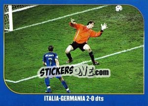 Cromo Italia-Germania-2:0 dts - Campioni Del Mondo 2006 n. 104 - Panini