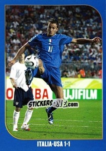 Cromo Italia-USA-1:1 - Campioni Del Mondo 2006 n. 56 - Panini