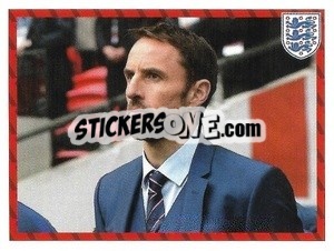 Figurina Gareth Southgate - Football 2017 n. 8 - Panini