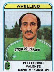 Cromo Pellegrino Valente - Calciatori 1980-1981 n. 46 - Panini
