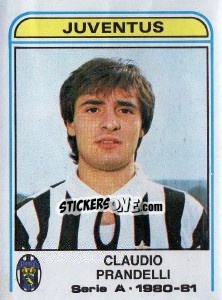 Cromo Claudio Prandelli - Calciatori 1980-1981 n. 206 - Panini