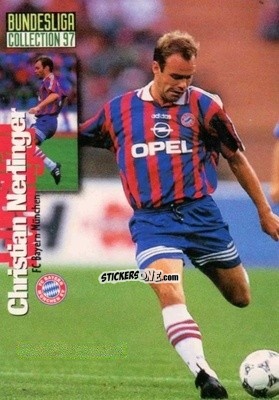 Figurina Christian Nerlinger - Bundesliga Collection 1996-1997 n. 23 - Panini