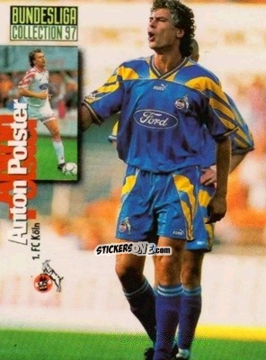 Figurina Anton Polster - Bundesliga Collection 1996-1997 n. 142 - Panini
