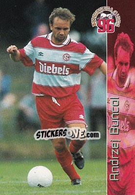 Figurina Andrzej Buncol - Bundesliga Fussball Cards 1995-1996 n. 191 - Panini