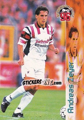 Cromo Andreas Zeyer - Bundesliga Fussball Cards 1995-1996 n. 227 - Panini