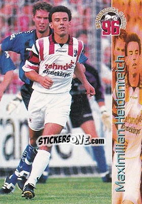 Cromo Maximilian Heidenreich - Bundesliga Fussball Cards 1995-1996 n. 229 - Panini