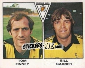 Figurina Tom Finney / Bill Garner - UK Football 1979-1980 n. 408 - Panini