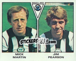Cromo Mick Martin / Jim Pearson - UK Football 1979-1980 n. 449 - Panini