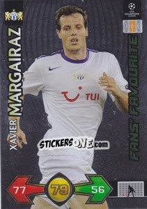 Cromo Xavier Margairaz - UEFA Champions League 2009-2010. Super Strikes Update n. 475 - Panini