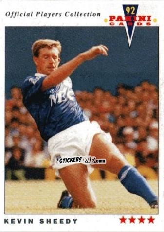 Figurina Kevin Sheedy - UK Players Collection 1991-1992 n. 77 - Panini