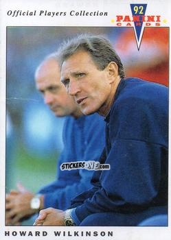 Sticker Howard Wilkinson - UK Players Collection 1991-1992 n. 79 - Panini
